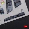 KELIK K48078 F/A-18F Super Hornet interior 3D decals for MENG kit 1/48
